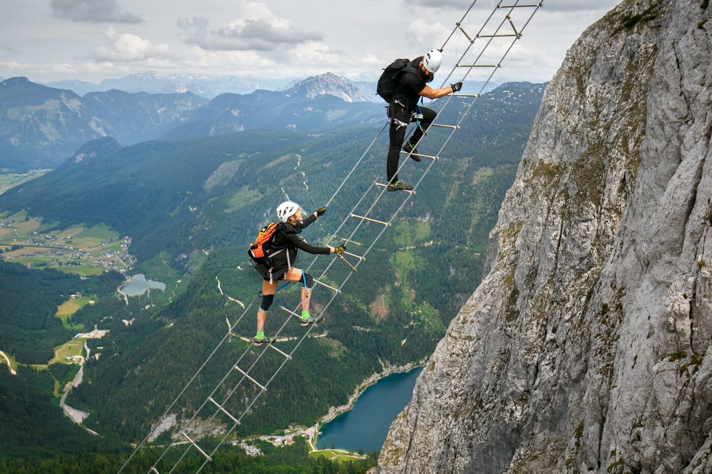 Via ferrata - lef tonen