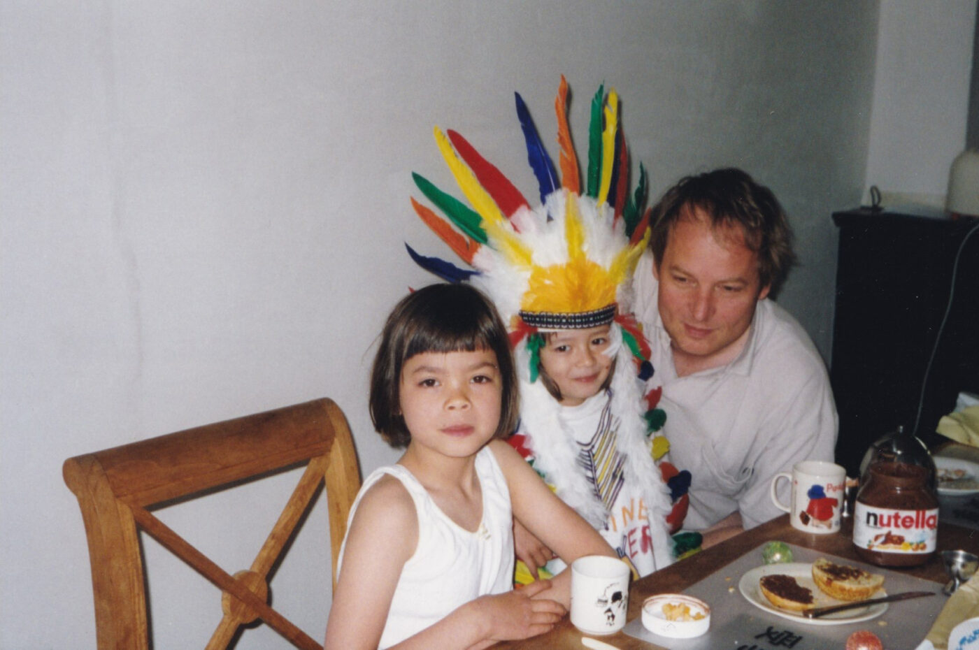 Rolf in zijn jongere jaren